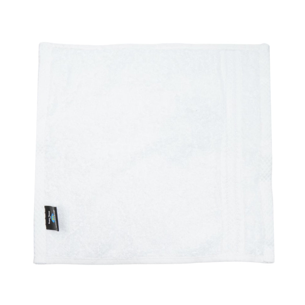 SUPER HAND TOWEL WHITE 30X30 CM