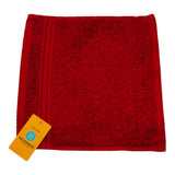 SUPER HAND TOWEL BURGUNDI 30X30 CM