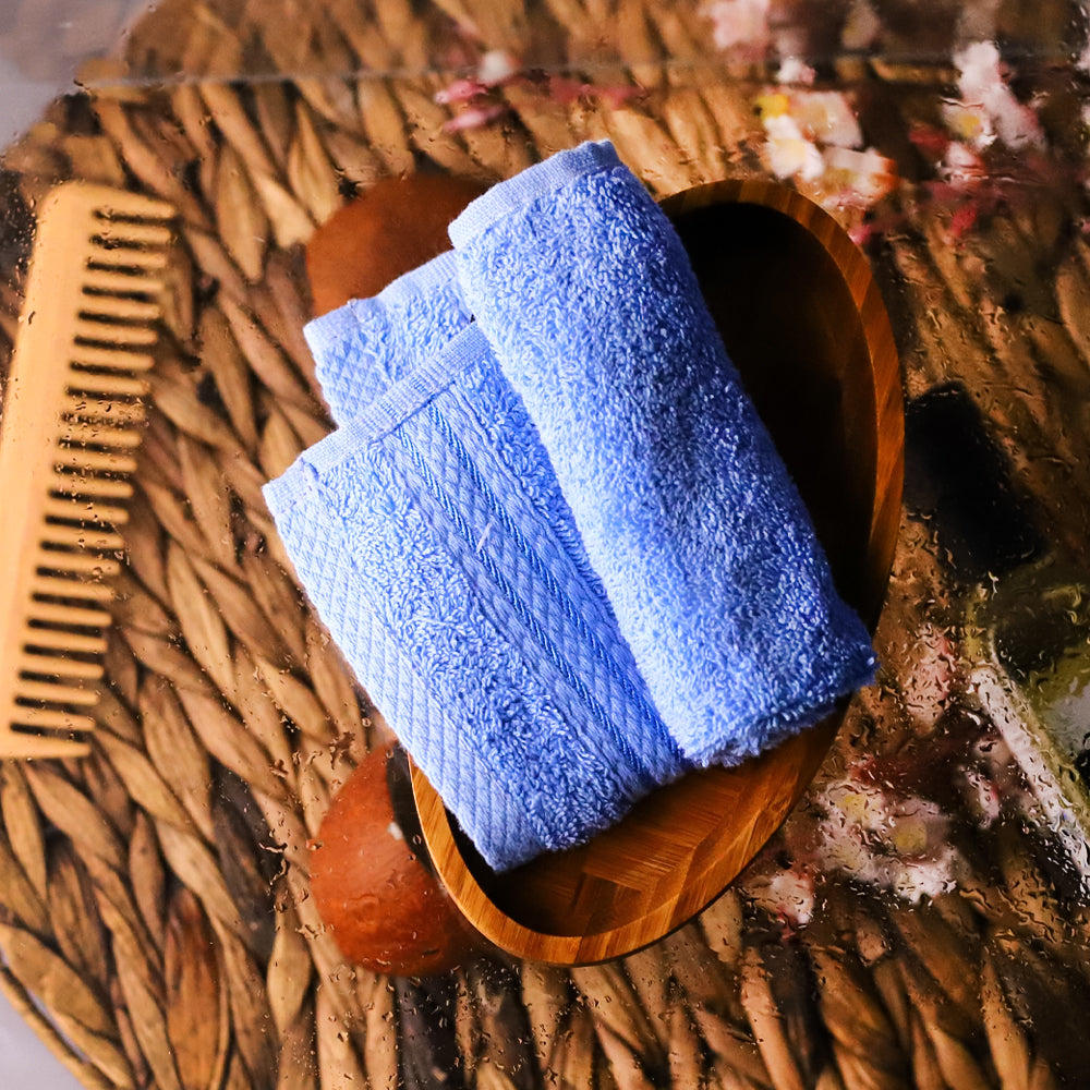 SUPER SPORTS TOWEL BLUE 40X60 CM