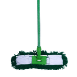 H&C DUST MOP ACRYLIC + FRAME 40 CM + IRON HANDLE (GREEN)