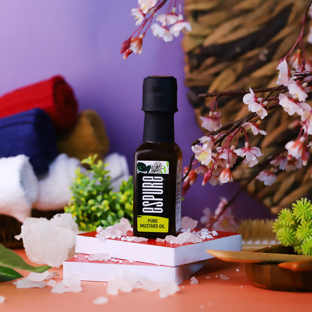 H&C ESPURE PURE MUSTARD OIL 120 ML