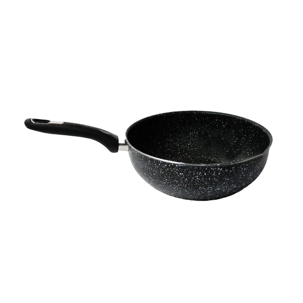 WOK HOUSE & CO MARBLEIZED COATING SINGLE HANDLE 26CM