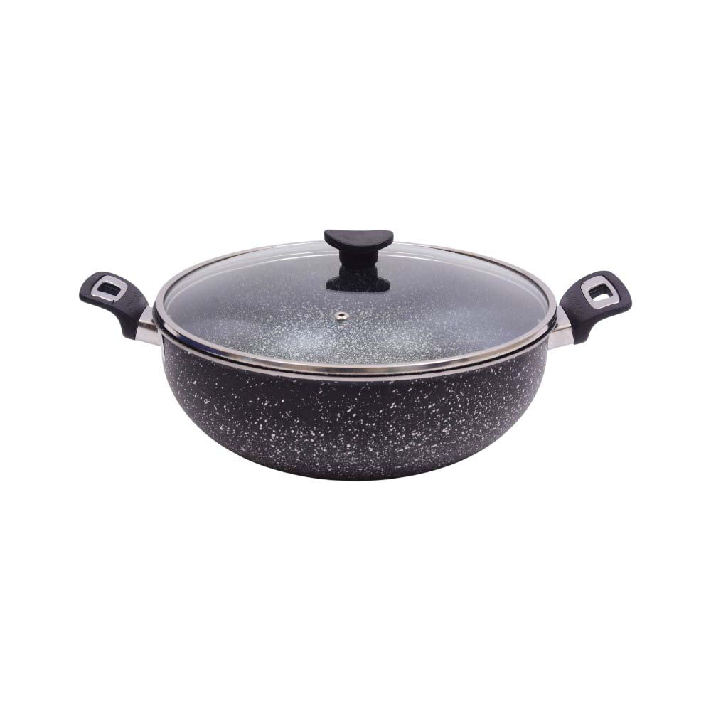 WOK HOUSE & CO MARBLEIZED COATING 32CM