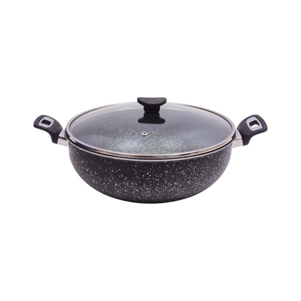 WOK HOUSE & CO MARBLEIZED COATING 32CM