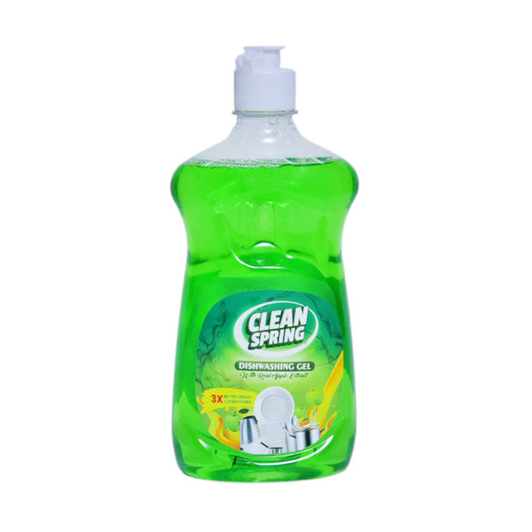 CLEAN SPRING DISH WASH APPLE 500 ML