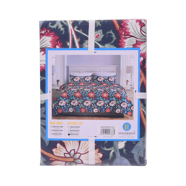 H&C BED SHEET KINGPINK & ROSE MAIN VERSION TC-200