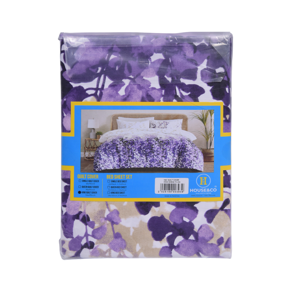 H&C QUILT COVER KINGNOSHA TC-250