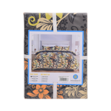 H&C QUILT COVER SINGLEORANGE FLOWER TC-200