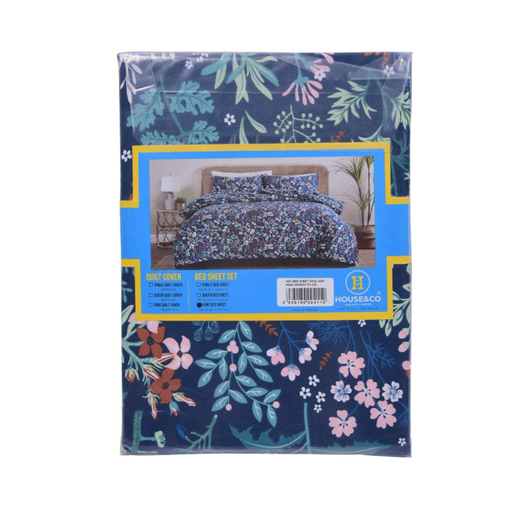 H&C BED SHEET KINGLEAF MAIN VERSION TC-250