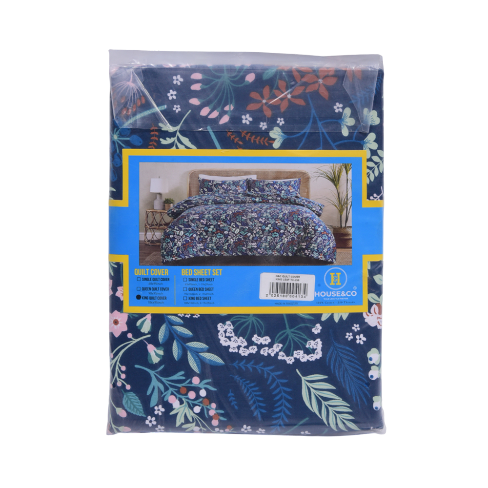 H&C QUILT COVER KINGLEAF TC-250