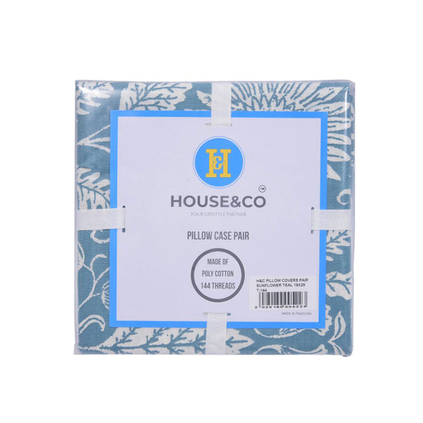 H&C PILLOW COVERS PAIR NOSHA 19X29 T-144