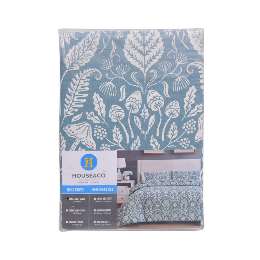 H&C QUILT COVER SINGLE NOSHA T-144