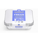 HOUSE & CO. ALU CONTAINER WITH LID SMALL 10PCS