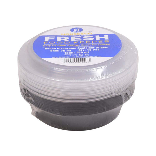 HOUSE & CO. DISP RICE BOWL BLACK 750ML