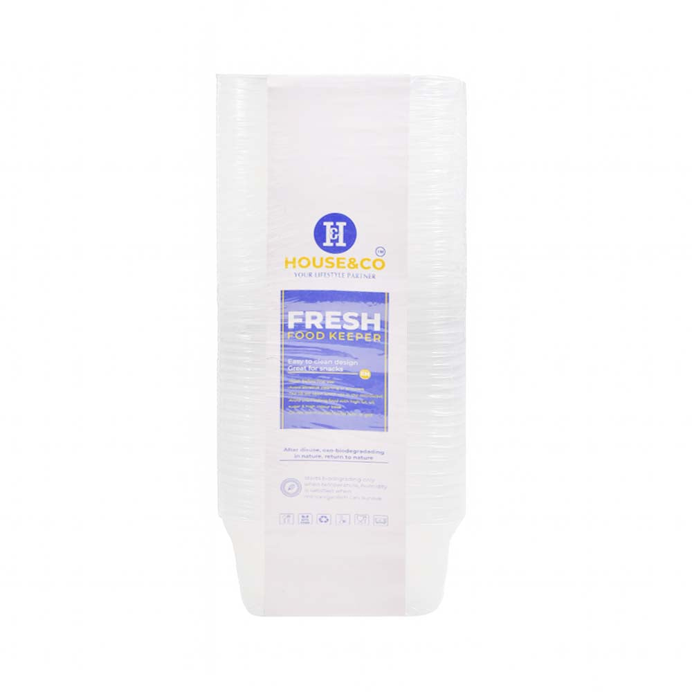 HOUSE & CO. DISP RECT. CONTAINER CLEAR 200ML