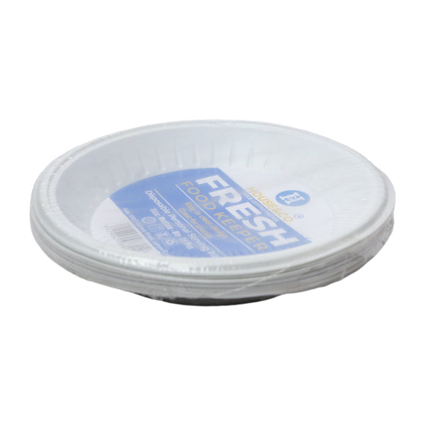 HOUSE & CO DISP PLASTIC PLATE MEDIUM 25PCS