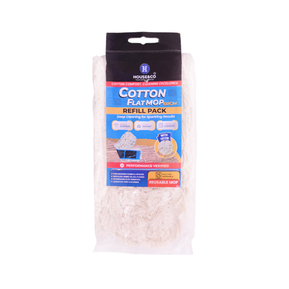 "HOUSE & CO. DRY COTTON MOP 24"" REFILL"