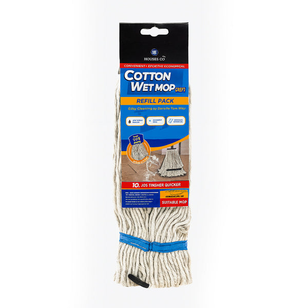 HOUSE & CO. WET COTTON MOP 450 GM REFILL