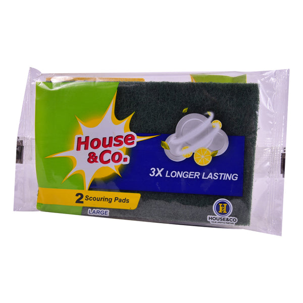 HOUSE&CO. SCOURING PAD LARGE 2IN1