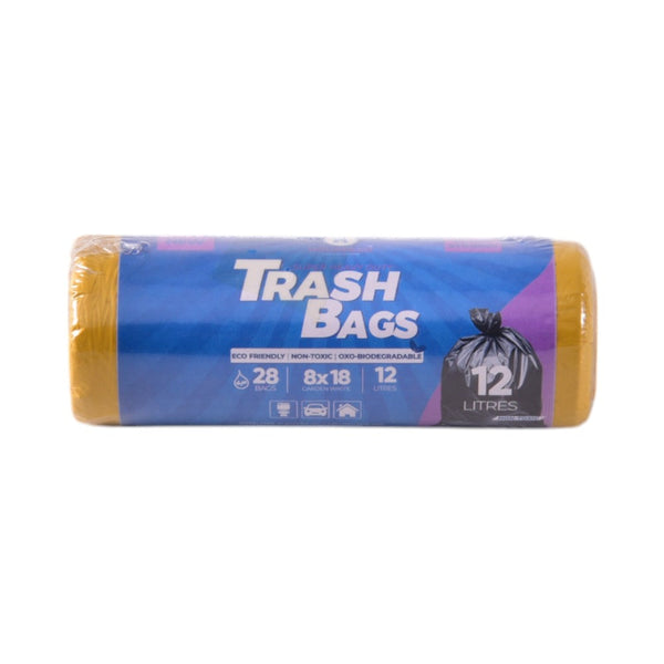HOUSE&CO TRASH BAG (YLW) X.MINI 8X18 28PCS