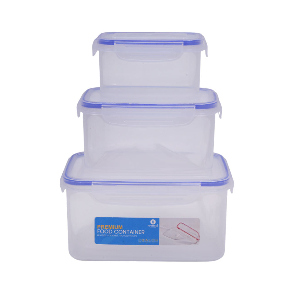 HOUSE & CO FOOD CONTAINER SET (775 1700 3100 ML)