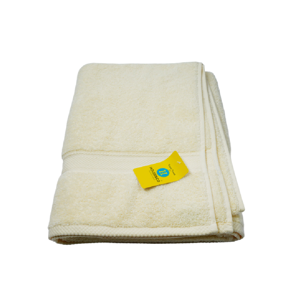 SUPER BATH SHEET CREAM 90X150 CM