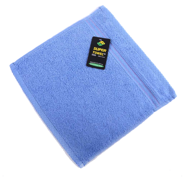 SUPER HAND TOWEL BLUE 30X30 CM